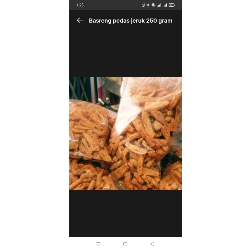 

basrengpedas 250gram