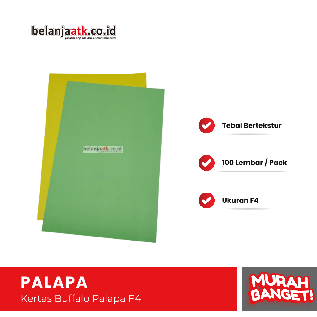 

Kertas Buffalo Palapa F4 / Folio