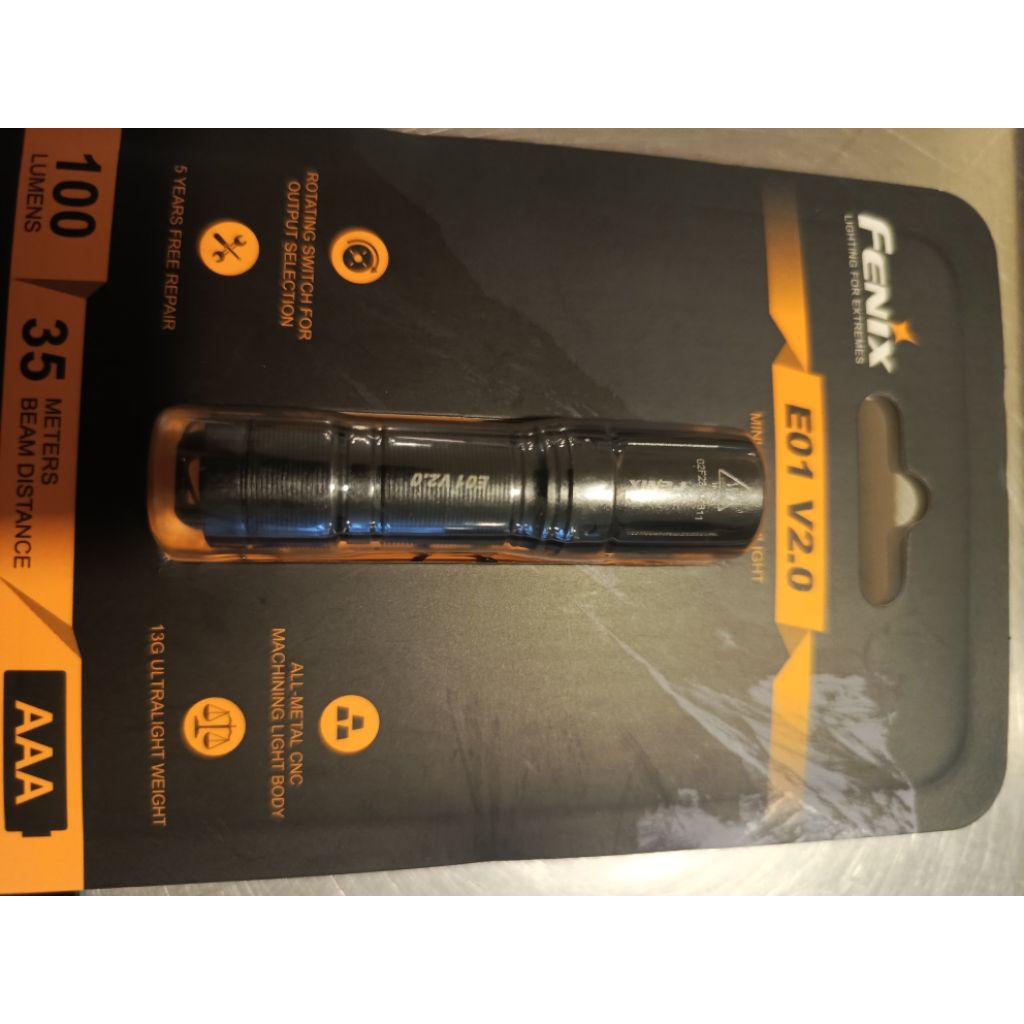 fenix senter E01 V2.0