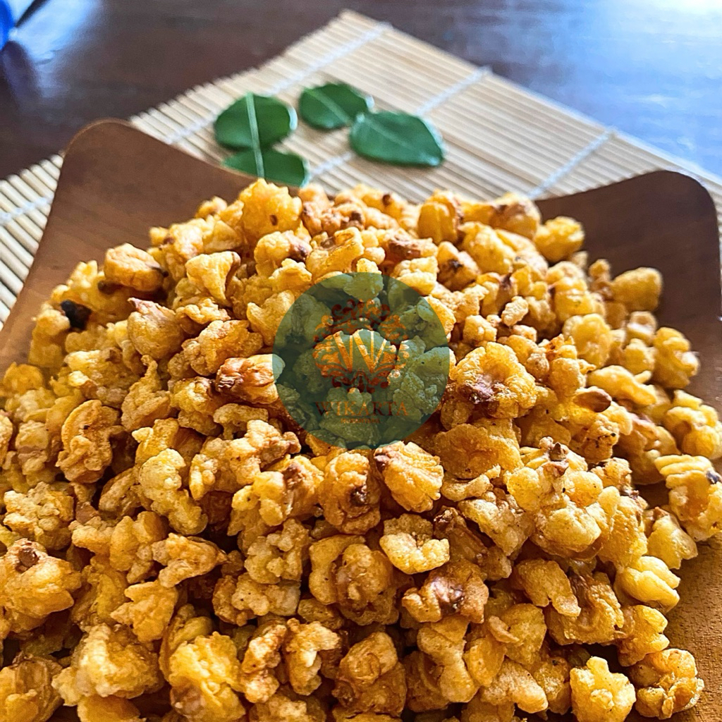 

MARNING PEDAS manis gurih renyah bikin nagih snack camilan kiloan 435gram