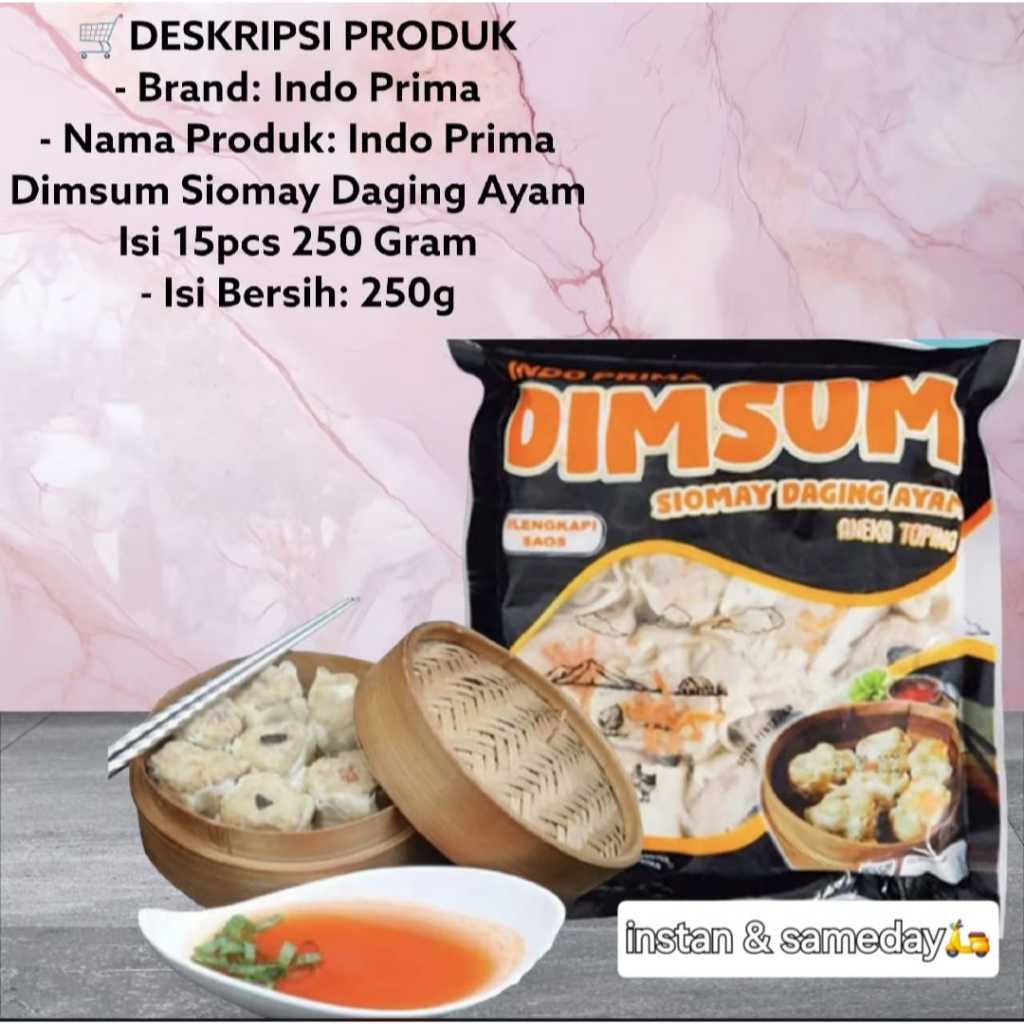 

DIMSUM INDOPRIMA 250GR