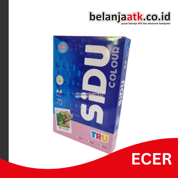 

[RIM] Kertas HVS Warna Sidu A4 70 Gram