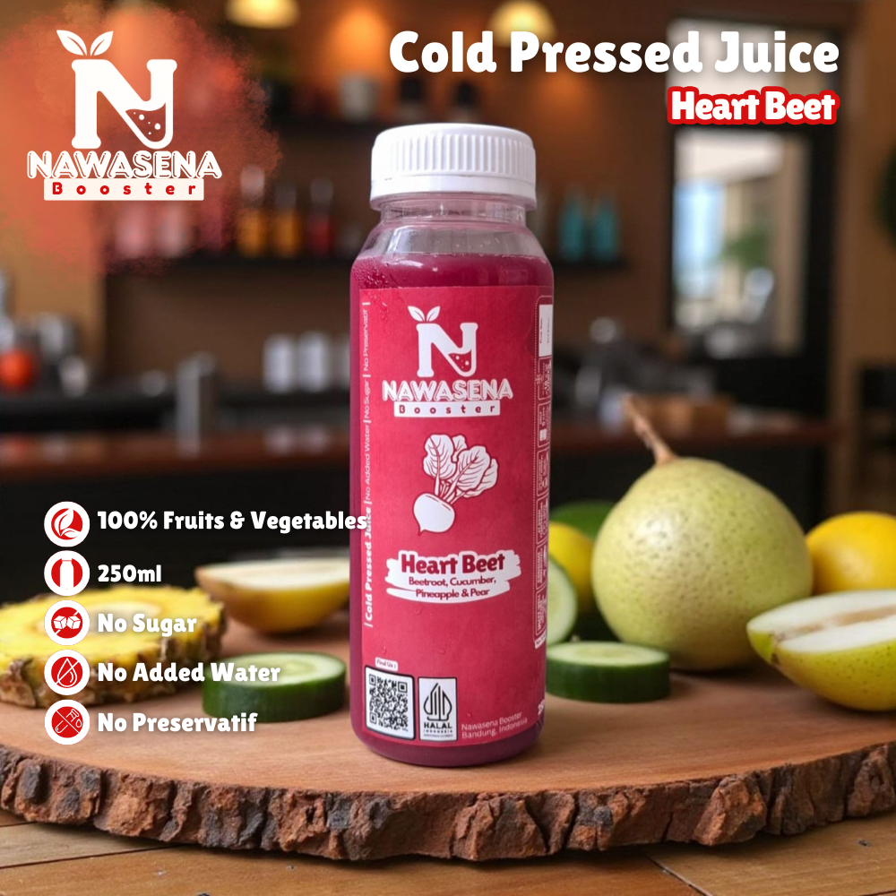 

Cold Pressed Juice II Nawasena Booster II Heart Beet II 250ml