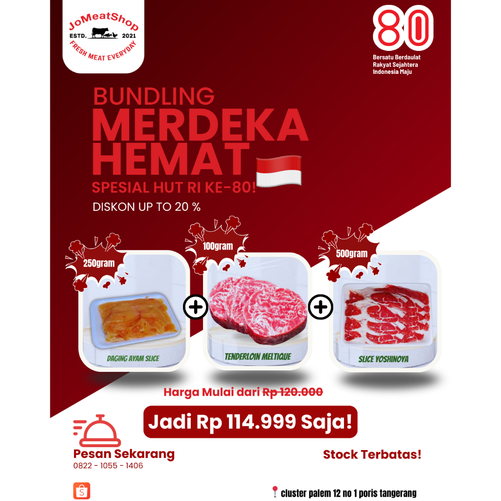 

PAKET HEMAT 100RBU MURAH MERAH