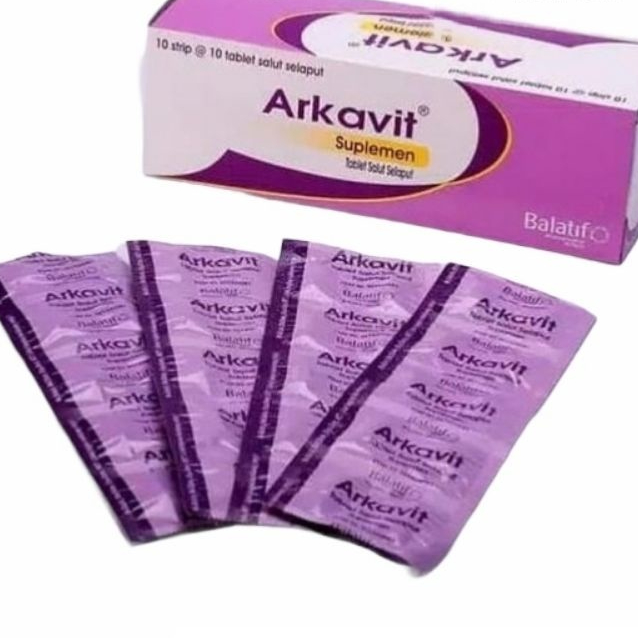 ARKAVIT SUPLEMEN KESEHATAN 1 STRIP