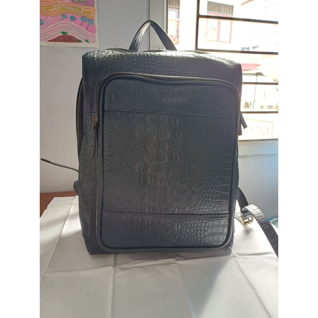Pepari Leather Tas Ransel Backpack Unisex Kulit Sapi PA