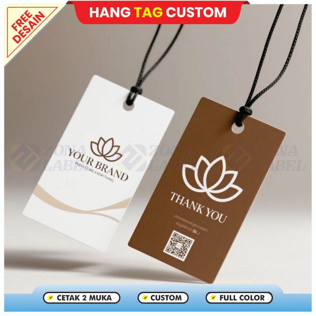 

FREE DESAIN hangtag tebal 700gram hang tag premium handtag baju