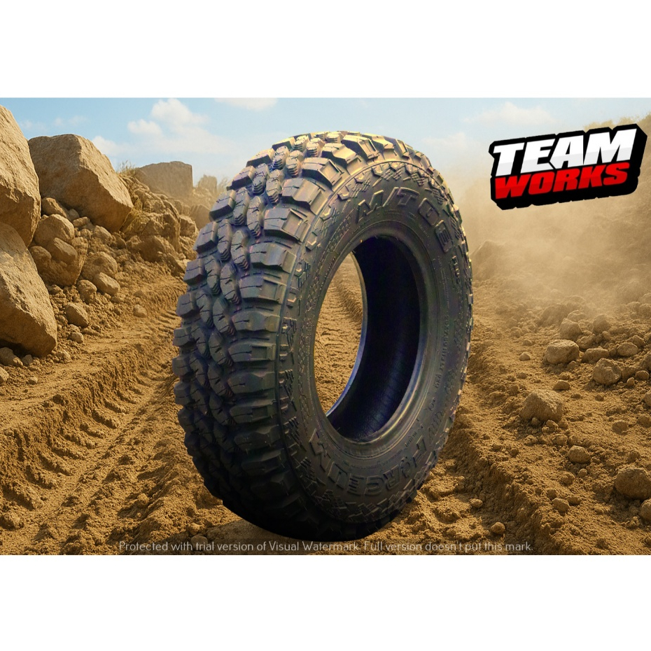 BAN MOBIL PACUL OFFROAD RING14 FORCEUM M/T 08 PLUS 27 8,5 R14 BAN OFFROAD GUNUNG