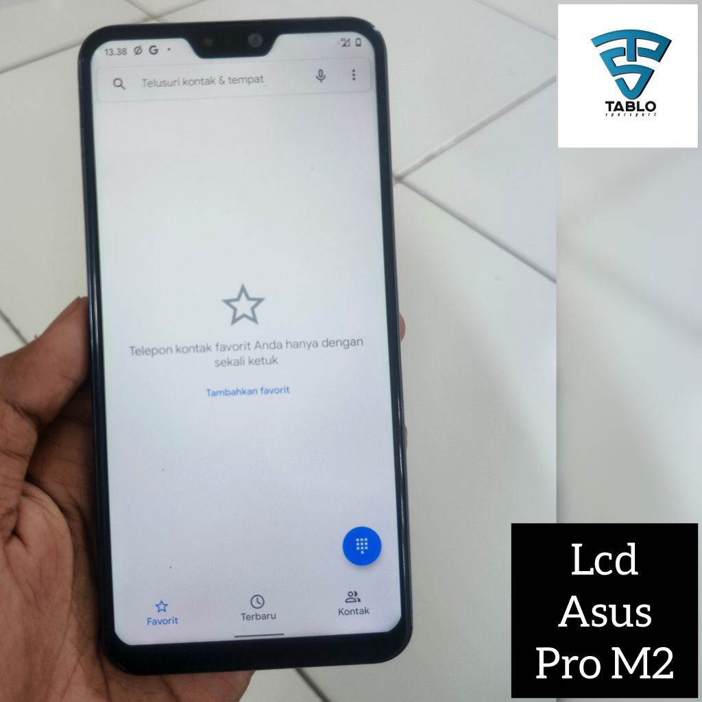 Lcd touchscreen frame Asus max pro m2 original copotan hp