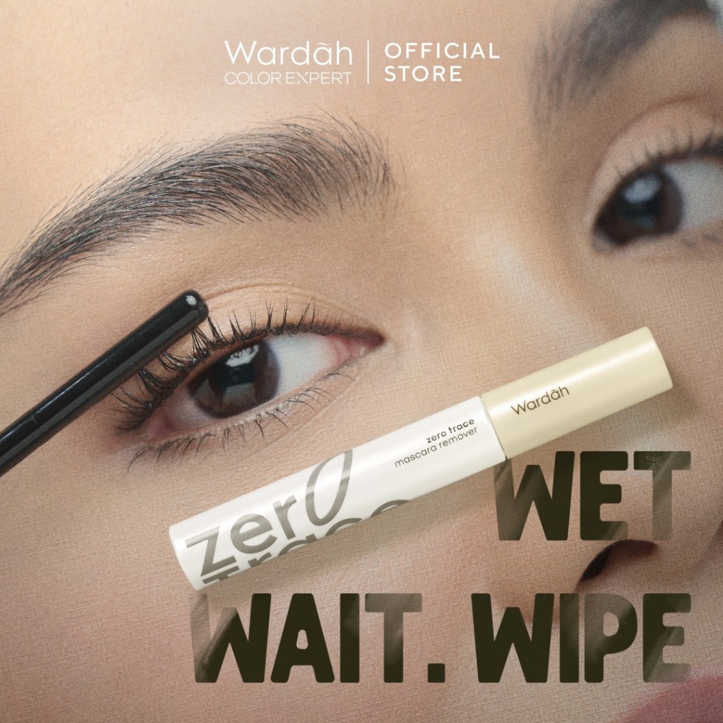 [MASCARA REMOVER BERSIH TANPA SISA] NEW WARDAH Zero Trace Mascara Remover - Effortless Lash-Cleansin
