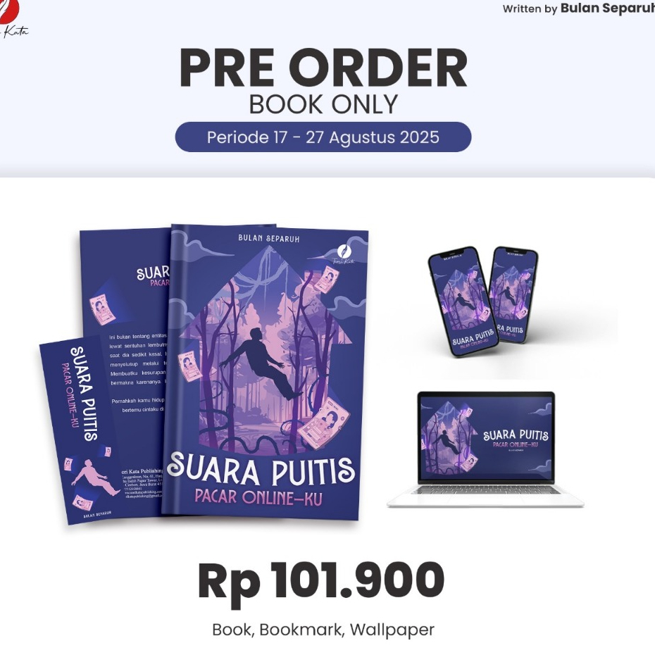 Suara Puitis Pacar Online-Ku by Bulan Separuh NOVEL