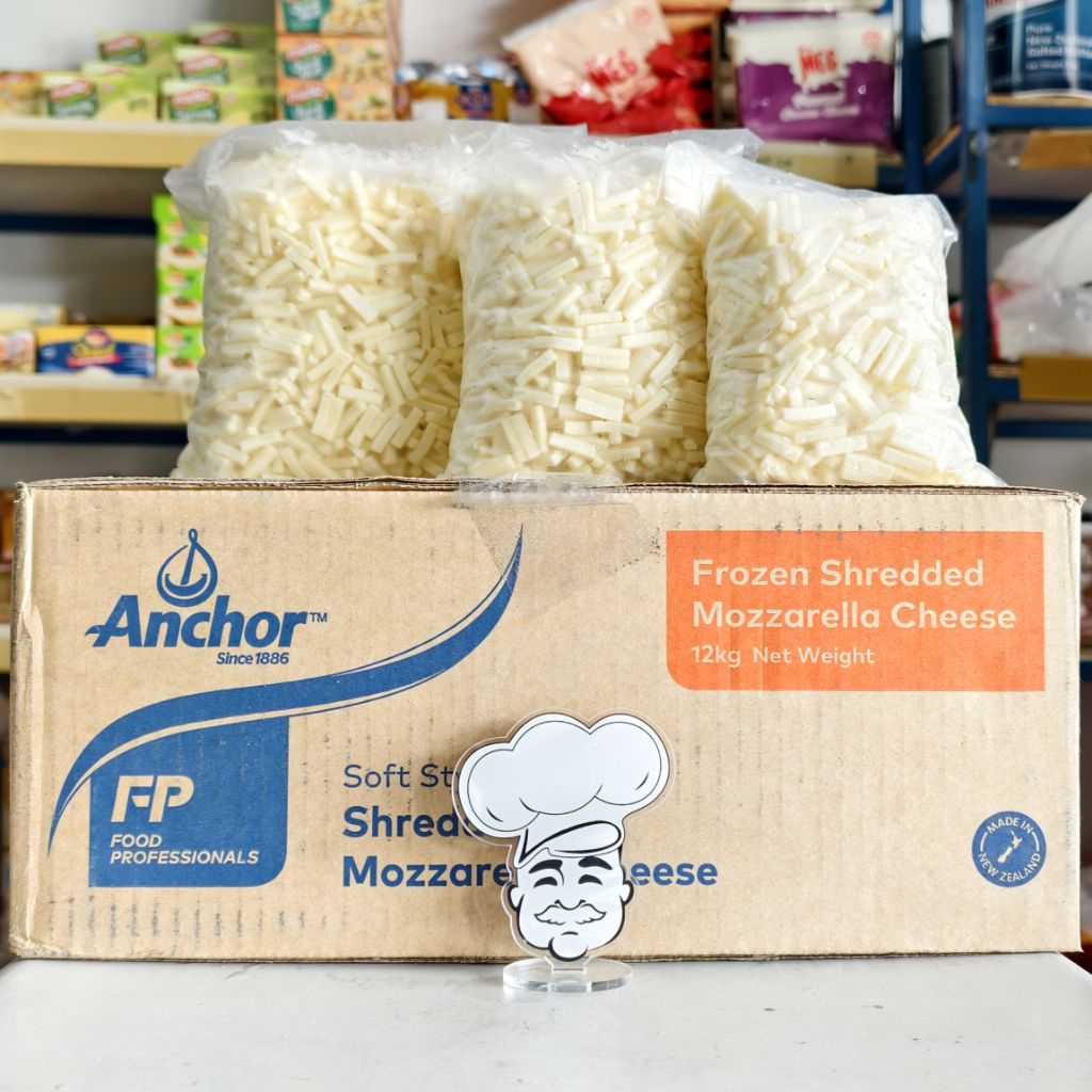 Anchor Mozarella Shreded  / Keju Mozarella Anchor Parut / Anchor Mozarella Soft Style Mozarella Shre