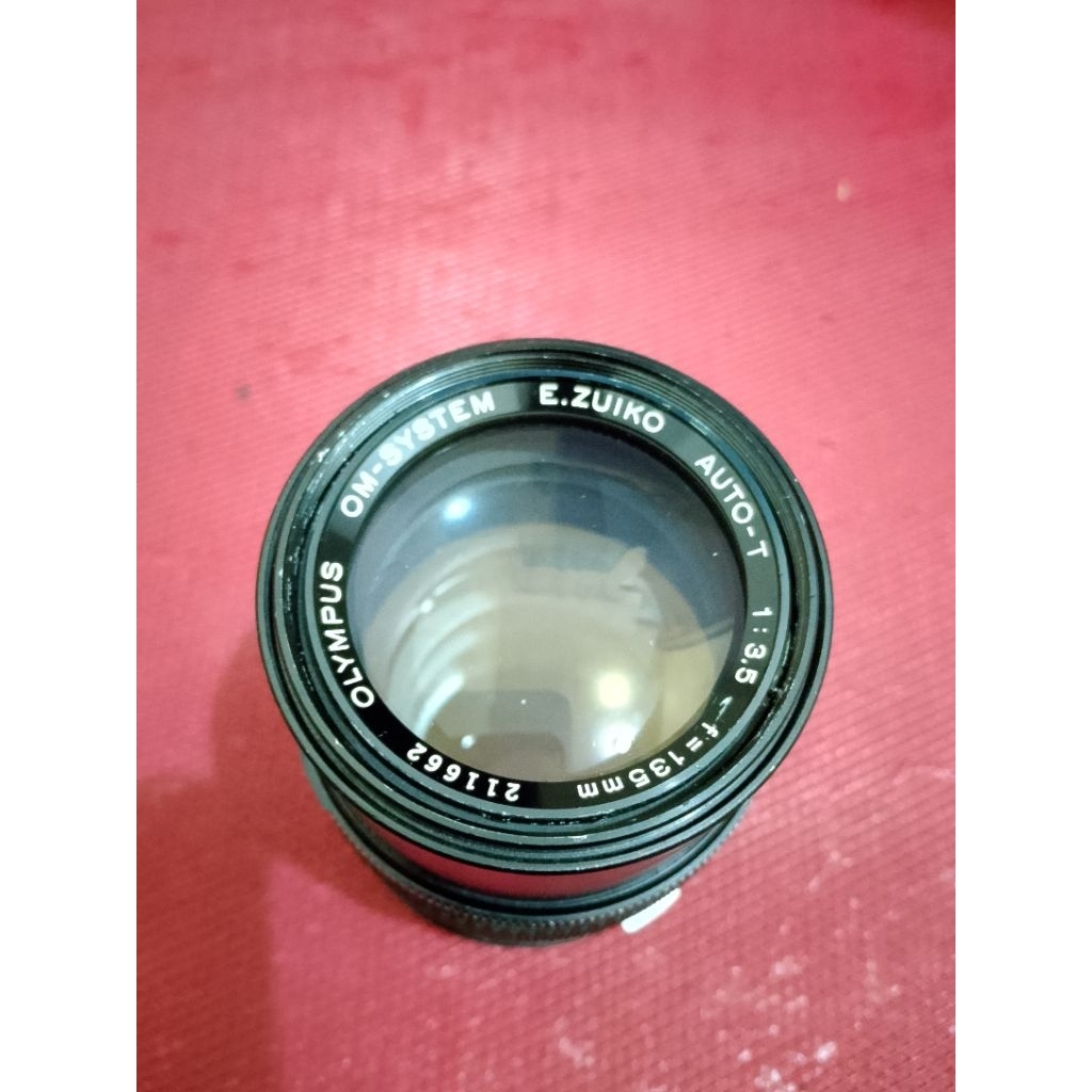 lensa manual Olympus 135mm f3.5