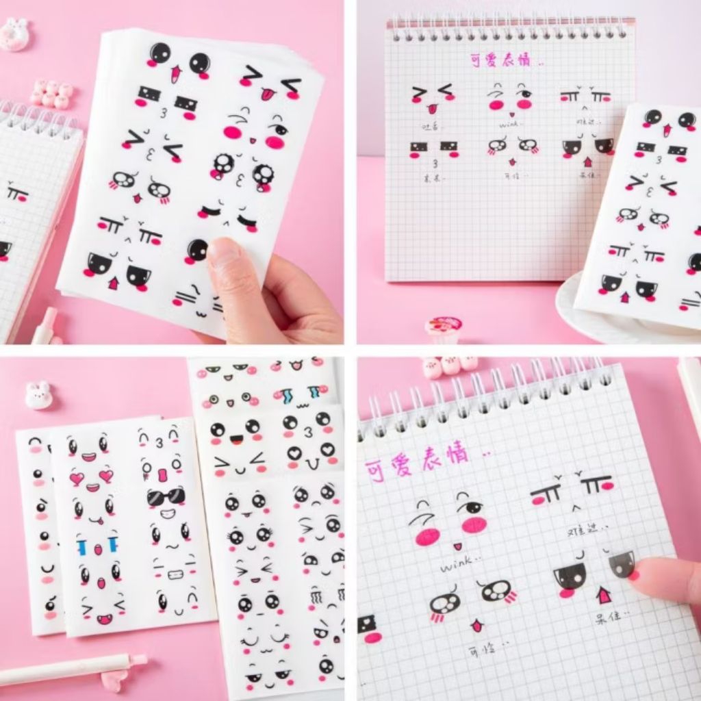 

ELSTUFF1034 STIKER EMOTICON LUCU EMOJI STIKER HIASAN BUKU BENDA LUCU