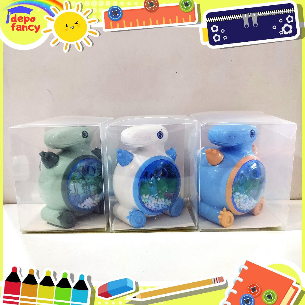 

Rautan Pensil Meja Putar Q893 Dino / Sharpener / Ongotan / Peruncing / Sleper