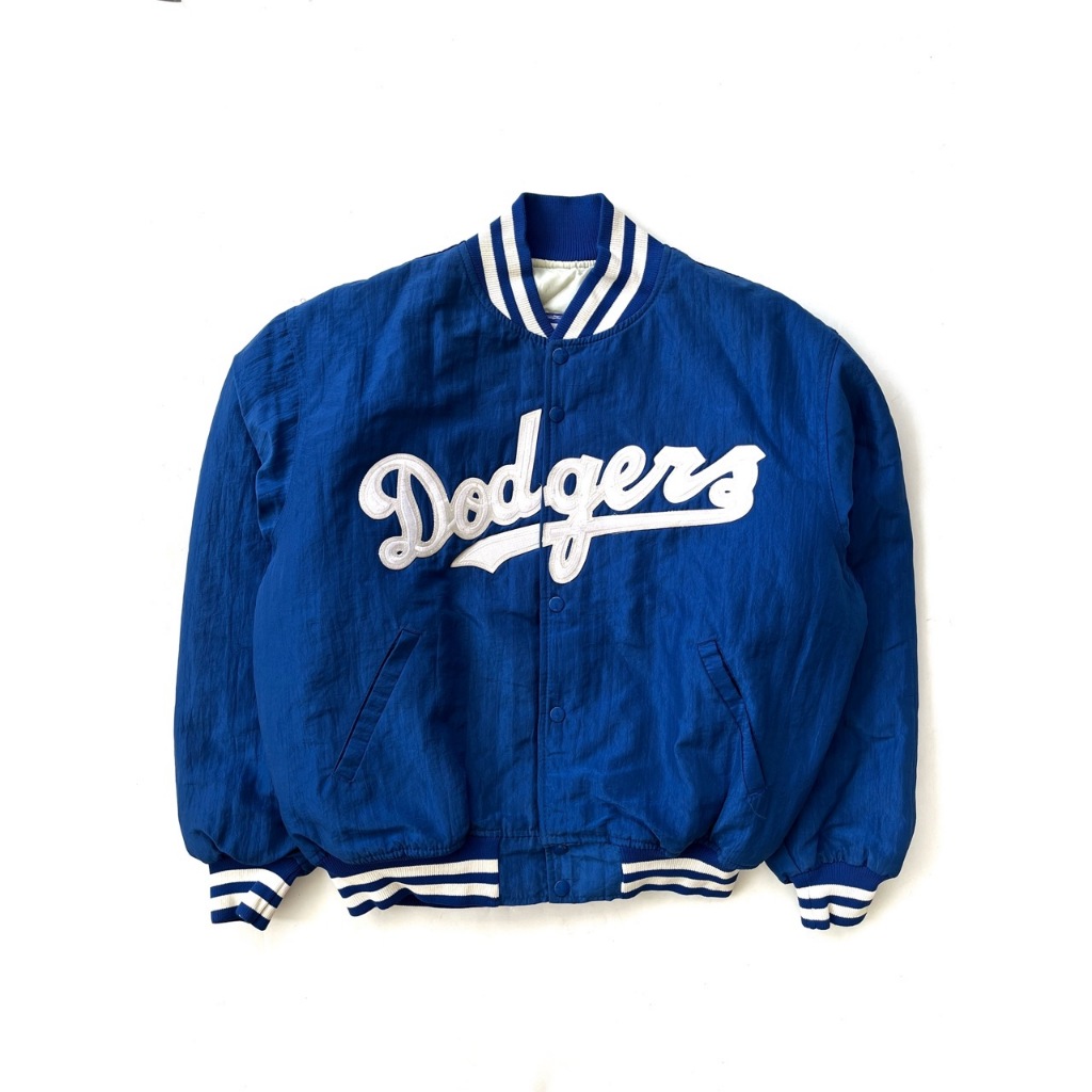 LA Dodgers Starter (Made in USA) “nomo 16” Varsity Jacket Vintage Made in USA (JC-3325) L fit XL 67x