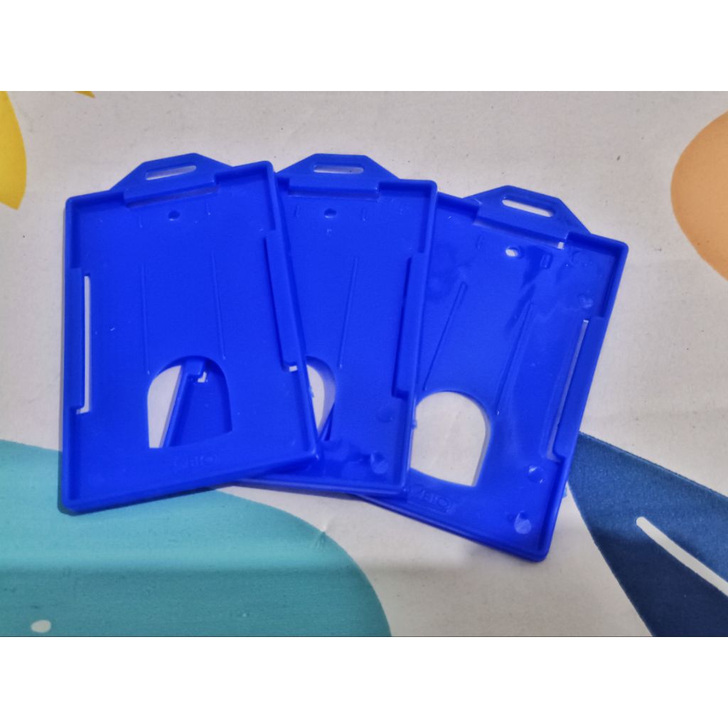 

Frame id card warna biru