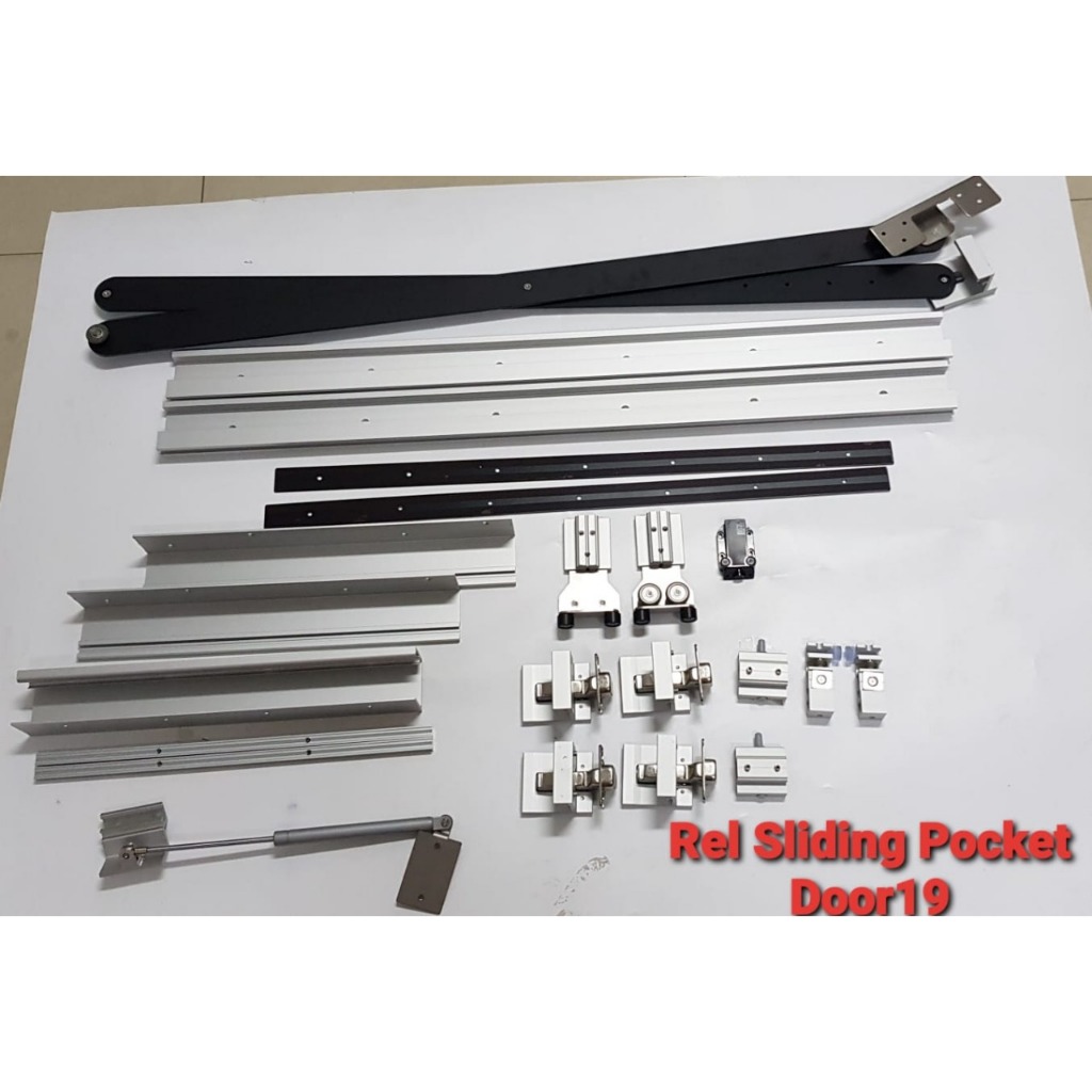 REL SLIDING POCKET DOOR19 INSERT SWING DOOR DAN BOLT FITTING