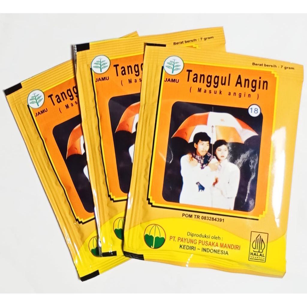

JAMU TANGGUL ANGIN CAP PAYUNG PUSAKA ISI 10 SACHETS HALAL BPOM
