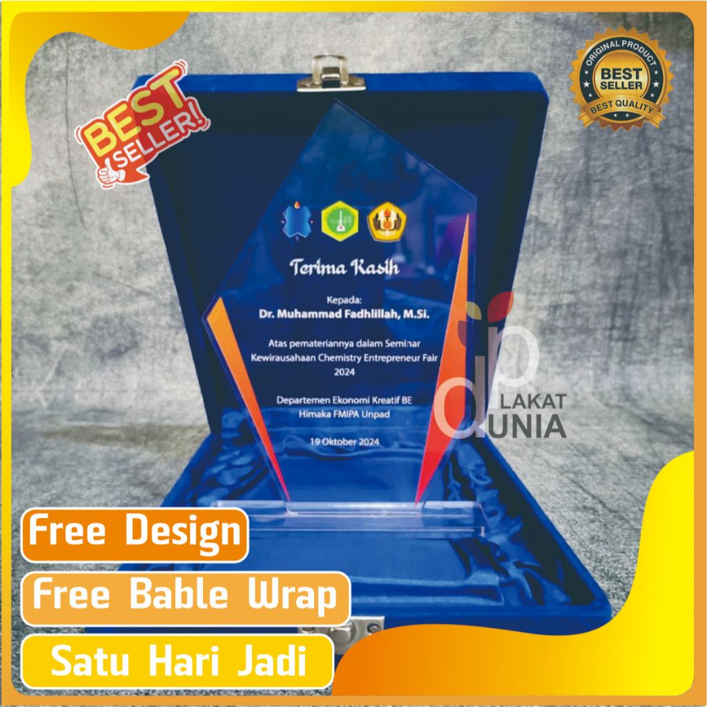 Plakat, Plakat Akrilik Custom Kenang-kenangan, Perpisahan Sekolah, Kunjungan Instansi, Study Banding