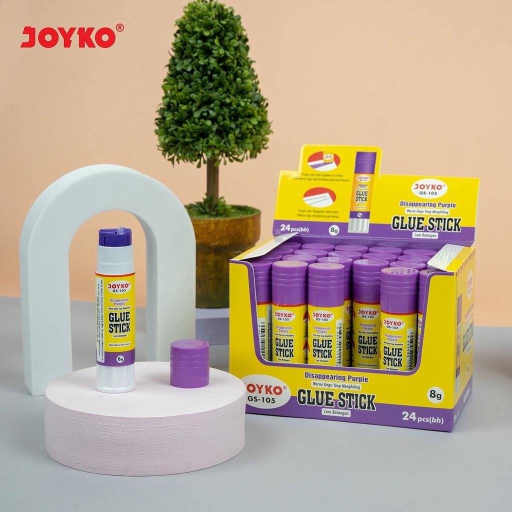 

1 pcs lem kertas glue stick joyko GS-105 UNGU