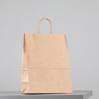 

100 PCS Paperbag / shopping bag browncraft tali xxxl 30x12x40cm