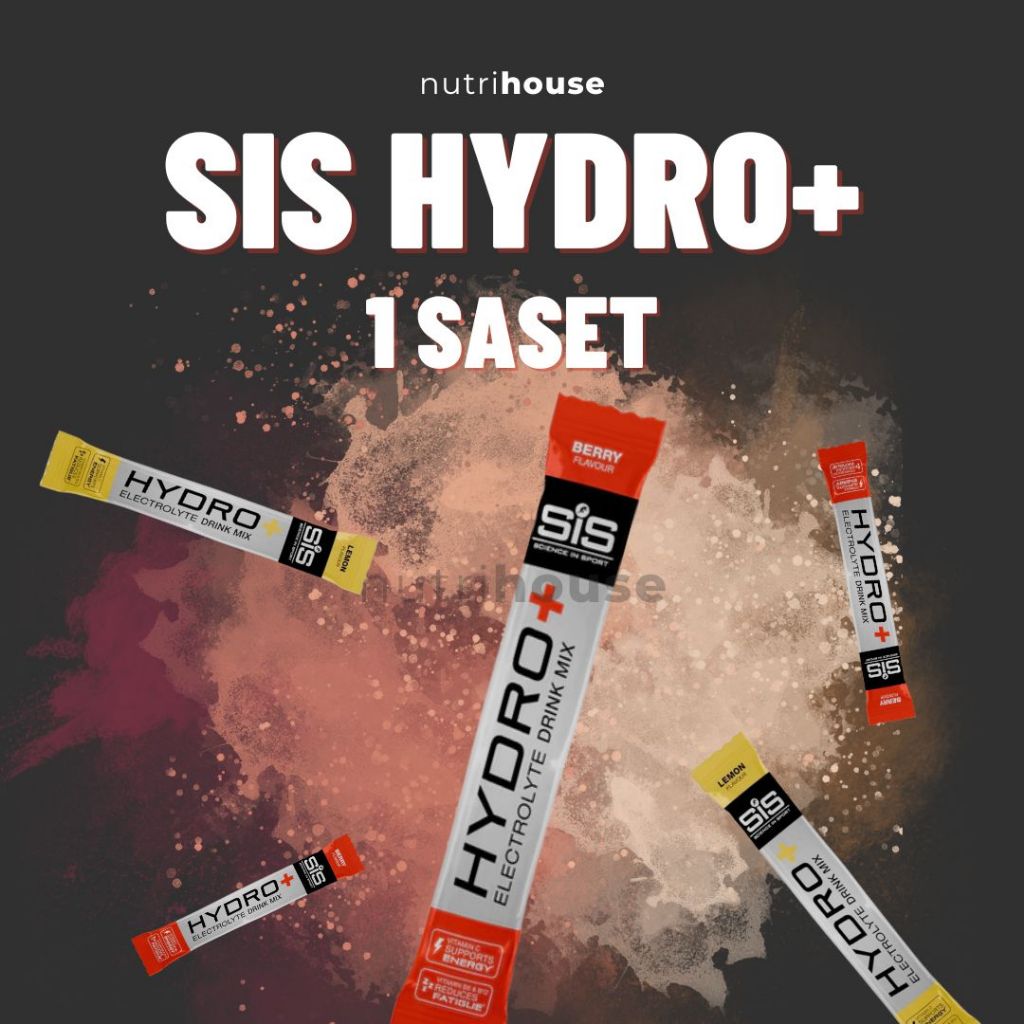 

SIS Hydro+ Electrolite Drink Mix Powder Sachet Electrolytes Drink Nutrihouse Science in Sport