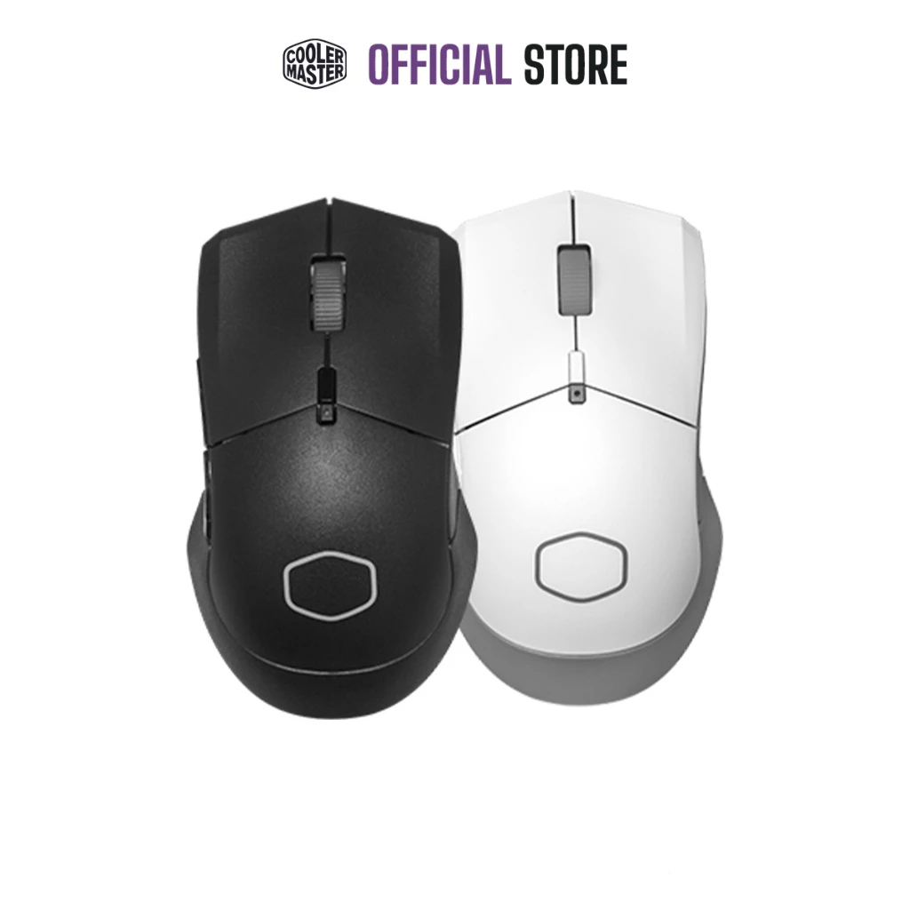 Cooler Master MM311 Wireless Gaming Mouse - Hitam, 6 Tombol, Sensor Optik 10.000 DPI