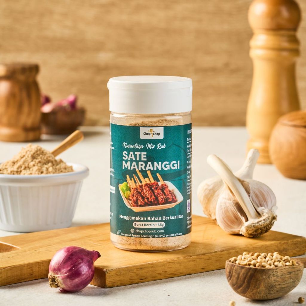 

Bumbu Chopchop Nusantara Mix Rub Sate Maranggi 55gr