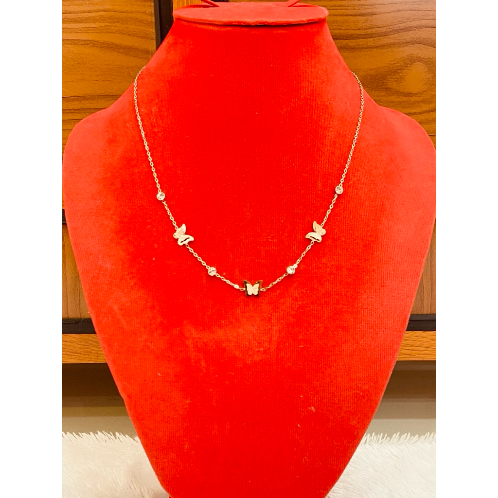kalung rosegold