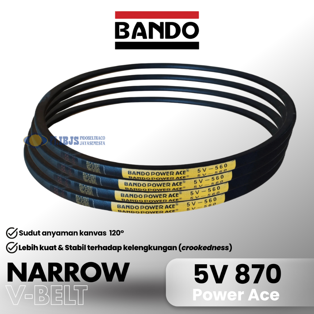 BANDO Vbelt 5V 870 - Power Ace