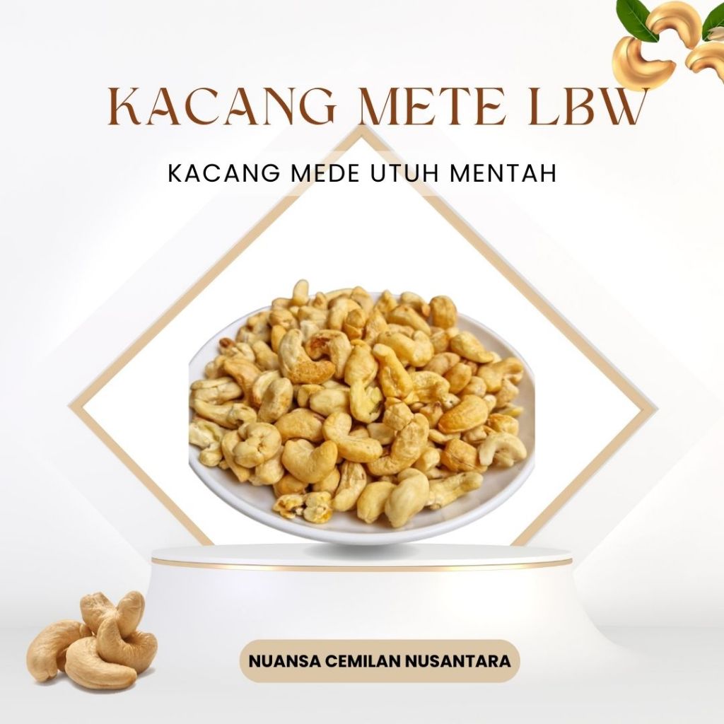 

Kacang Mete Mentah 1Kg Mede Murah Standar