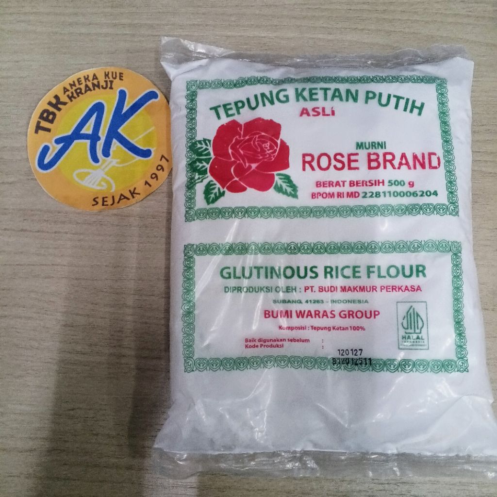 

ROSE BRAND 500GRAM TEPUNG BERAS TEPUNG KETAN ROSE BRAND 500GRAM