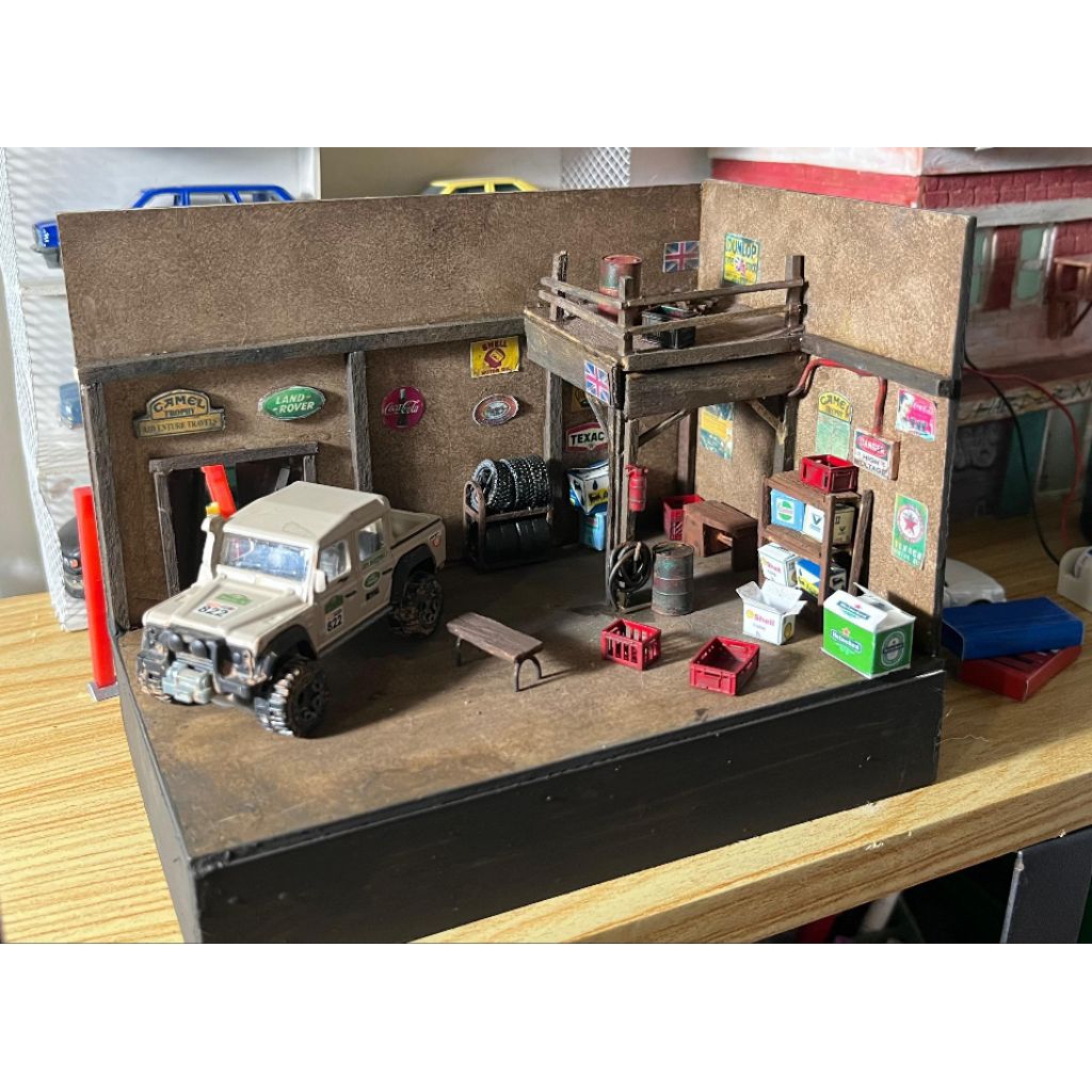 Diorama diecast "GARAGE"
