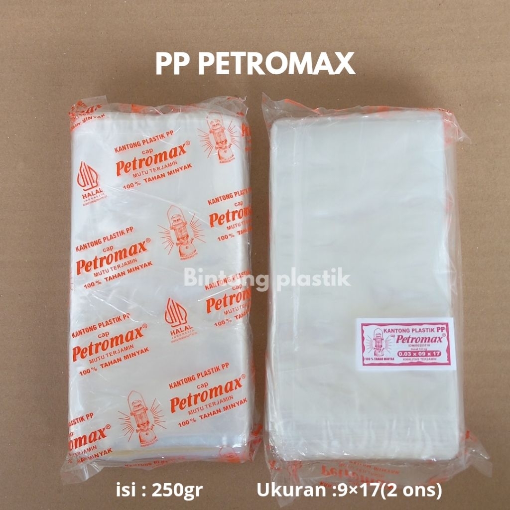 Plastik PP PETROMAX 9X17 (2ONS)