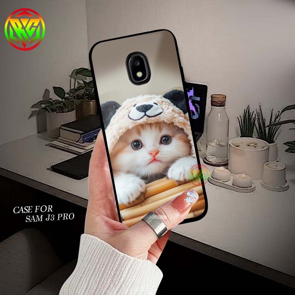 Real Case Samsung J3 Pro Motif Terbaru - Case hp kilau - New Case Glossy casing Hp Samsung J3 Pro [M