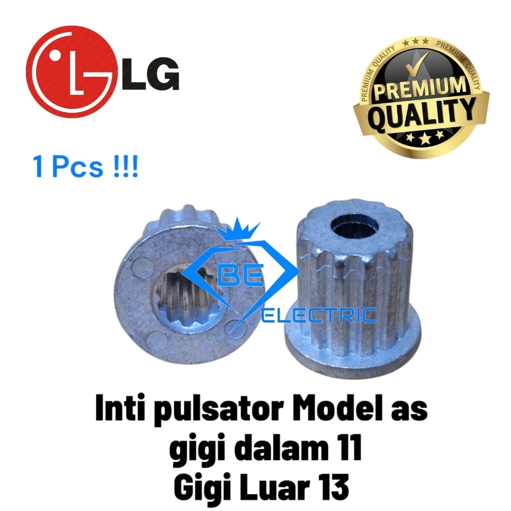 INTI PULSATOR MESIN CUCI LG 1 TABUNG TOP LOADING GIGI11 LUAR 13 | GEAR PULSATOR