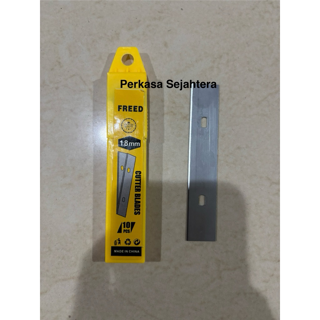 

Ecer Isi Ulang Kape Pembersih 18 mm FREED / Refill Kape Pisau Pembersih Portable Noda Cat Per 10Pcs