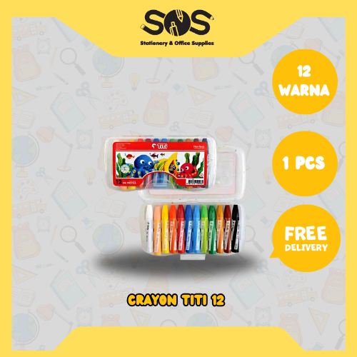 

Crayon Titi 12 Warna 1 pcs