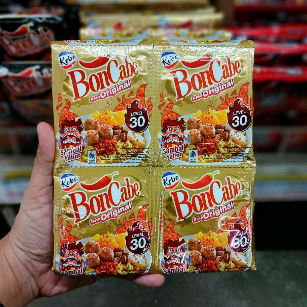 

Kobe Cabai Boncabe Sachet Sambel Bubuk Bon Cabe Sachetan Level 15 30 50 Rawit Tabur Chili Powder Filling Pedas Hot Gurih