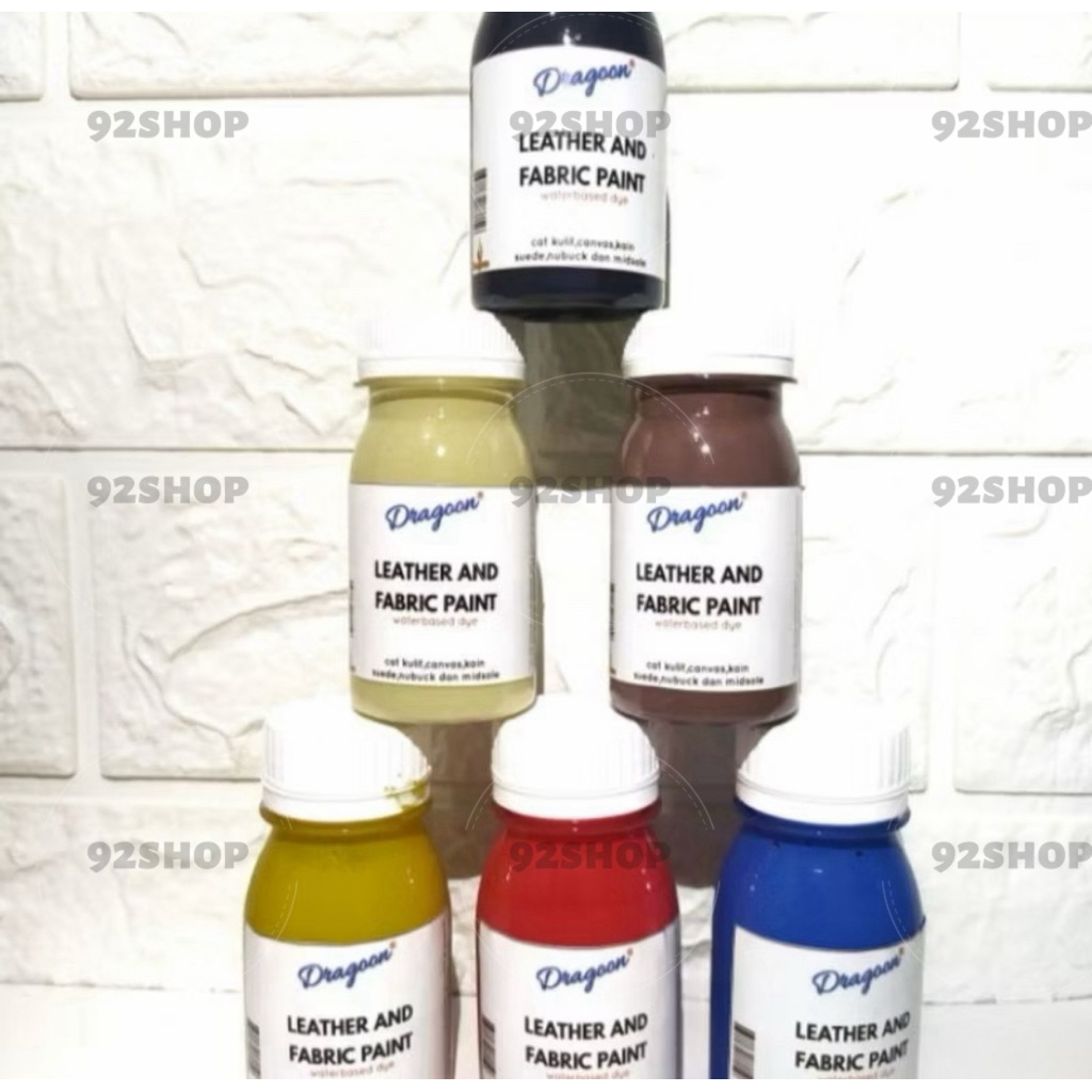 

Cat sepatu anti crack @100 ML , cat kulit , cat kain , cat kanvas , cat sol sepatu , cat leather , cat suede , cat nubuck