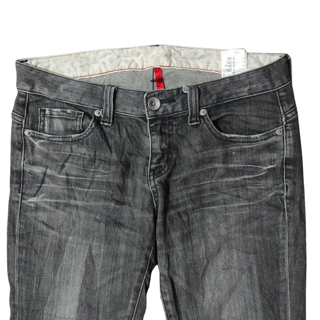 UJ jeans - black denim washing