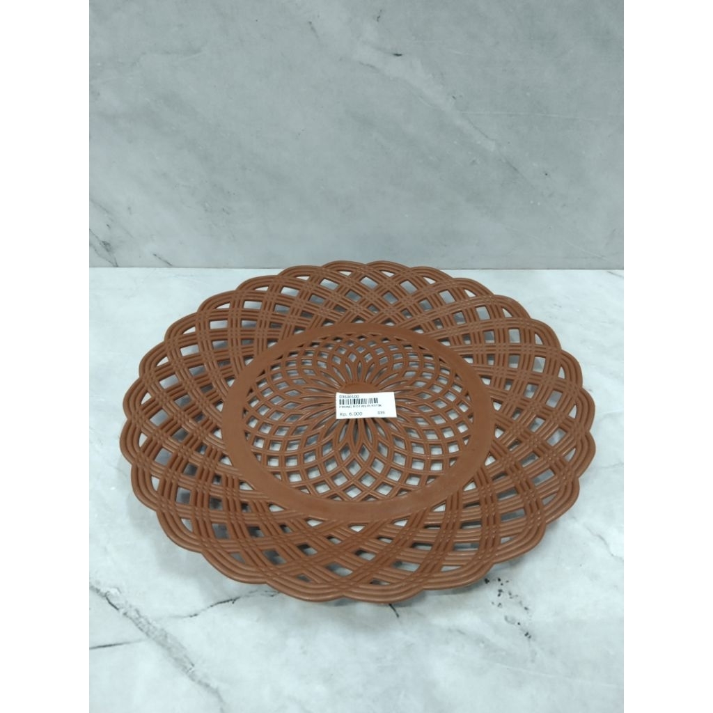 PIRING ROTAN PLASTIK / PIRING BUAH PLASTIK