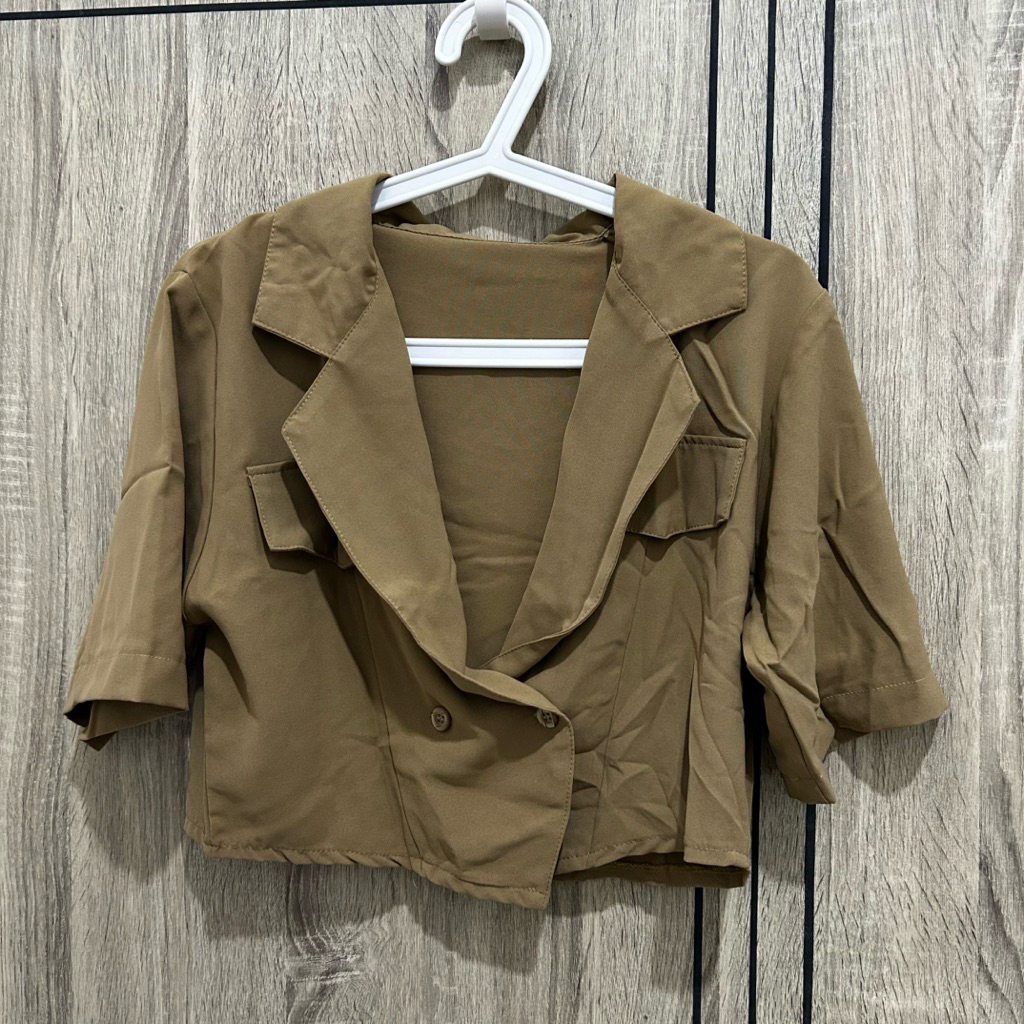 preloved blouse kemeja baju kantor office outfit