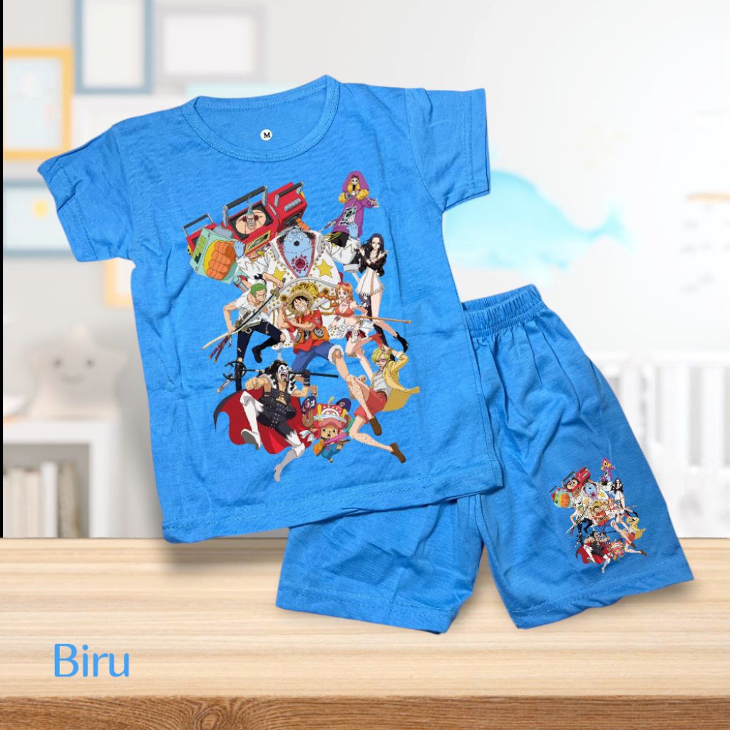 Setelan anak One Piece