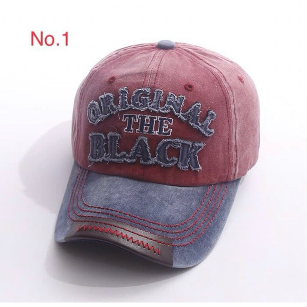 Topi Baseball The Black - Original