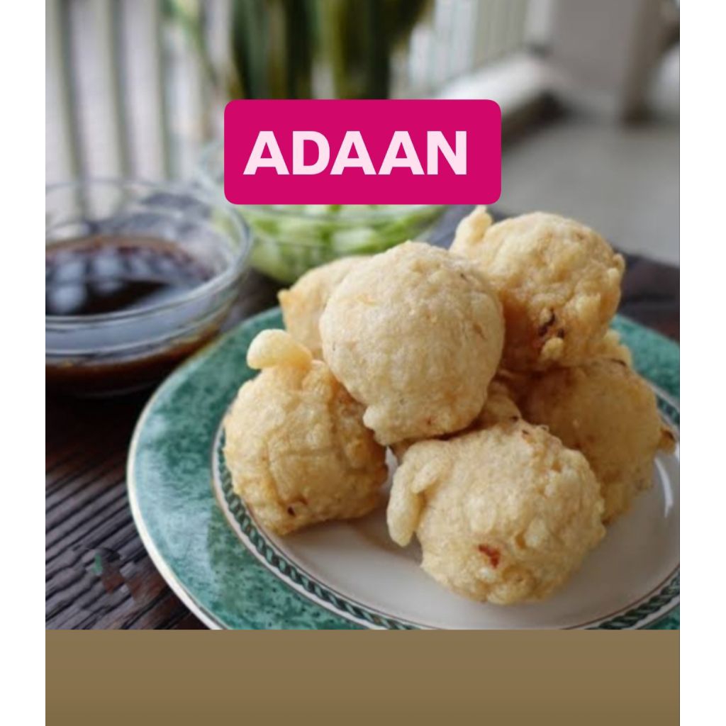 

PEMPEK ADAAN ASLI PALEMBANG ISI 5 PCS FTOZEN + CUKO
