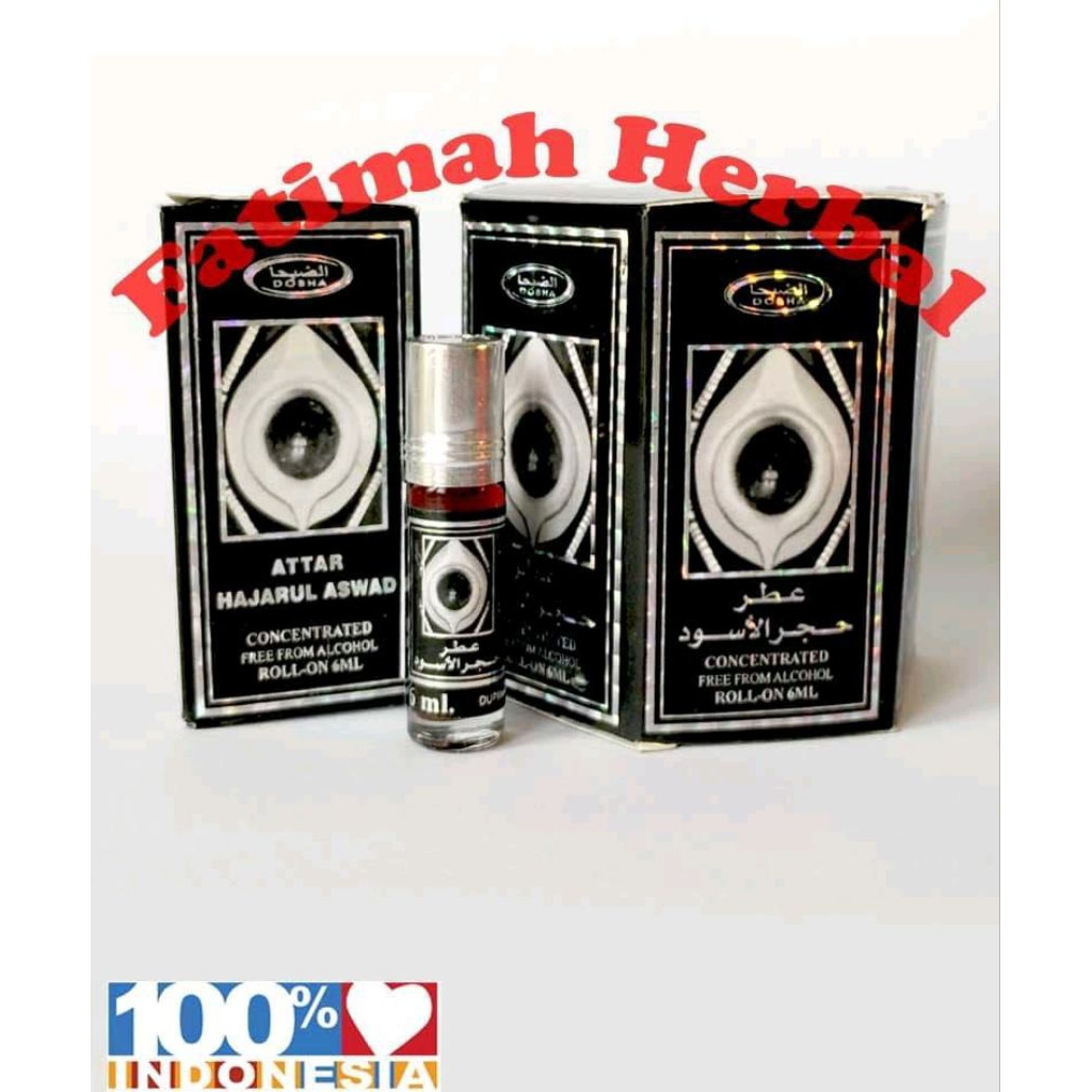 Parfum  Dobha 6 ml- Varian Attar Hajar Aswad