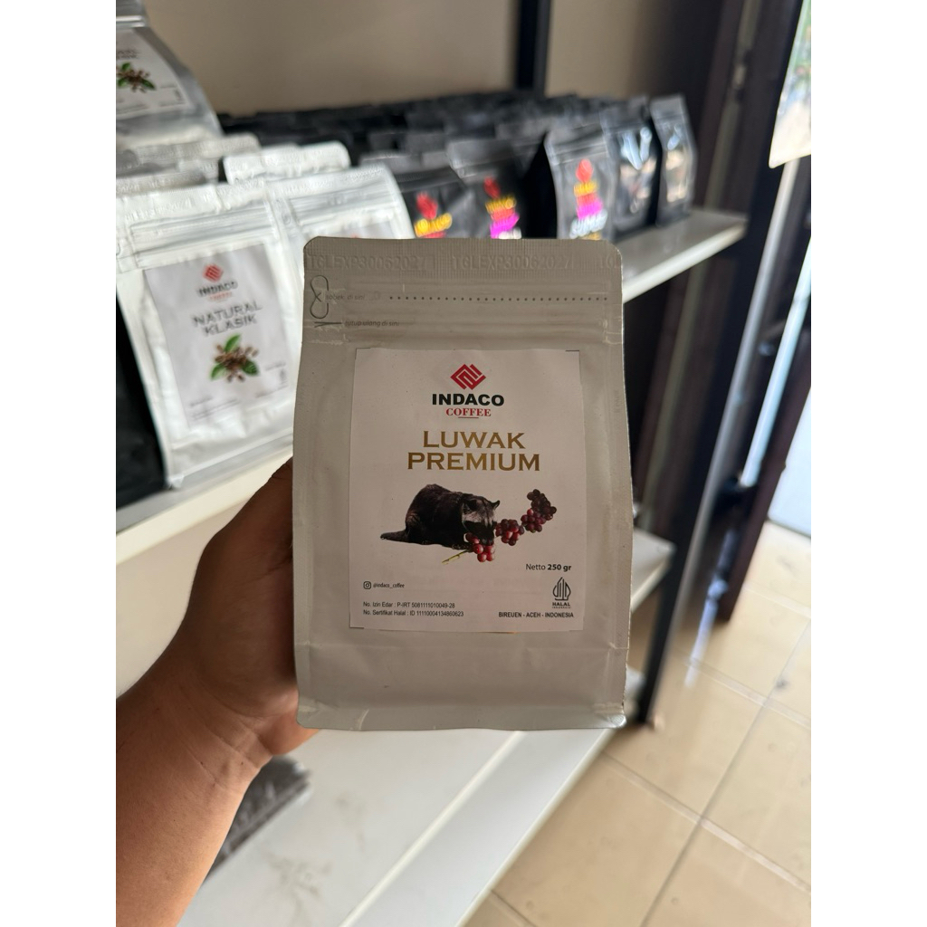 

KOPI LUWAK PREMIUM 250 gr HALUS