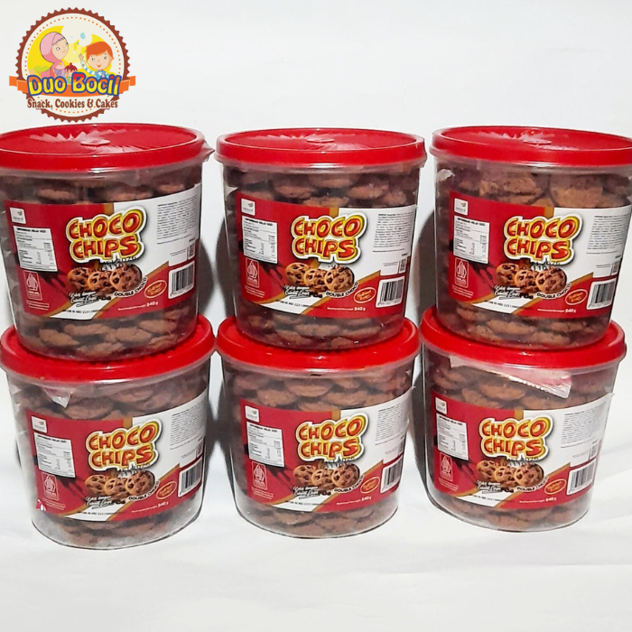 

Kukis CHOCO CHIPS TOPLES 540g (GOOD TIME Serupa) Kue Kering Cokelat - Duo Bocil Snack